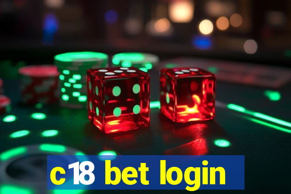 c18 bet login